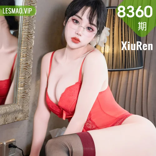 XiuRen 秀人 No.8360 汐汐爱吃草莓 XX场所领班系列性感写真22