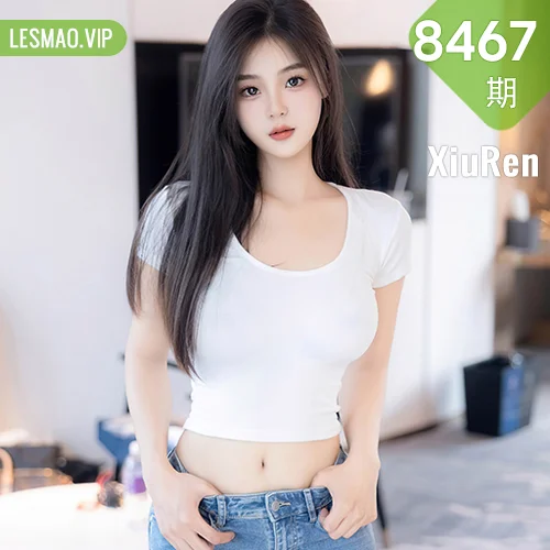 XiuRen 秀人 No.8467 周周不吃香菜 首套写真白色上衣11