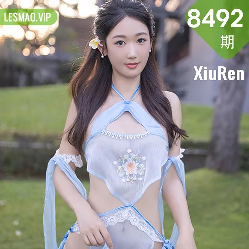 XiuRen 秀人 No.8492 唐安琪 蓝色古装性感写真1