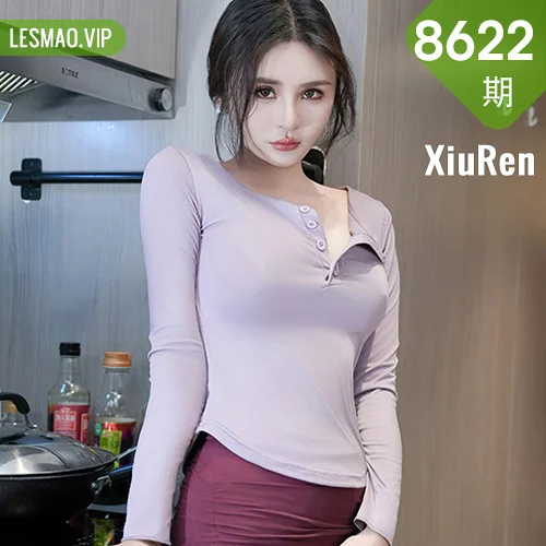 XiuRen 秀人 No.8622 Emily尹菲 厨房场景拍摄性感写真