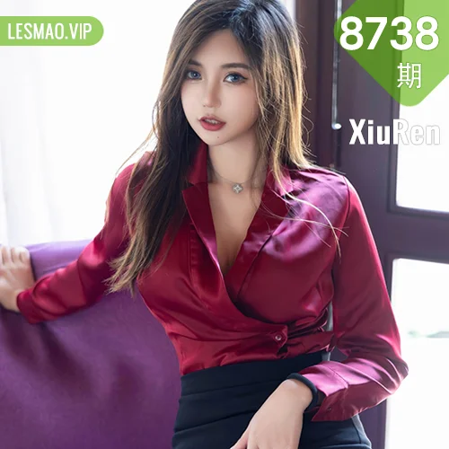 XiuRen 秀人 No.8738 绮里嘉ula 红色内衣性感写真11