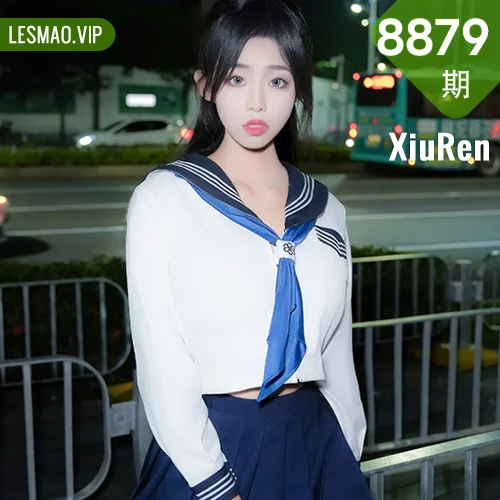 XiuRen 秀人 No.8879 董林越 蓝白色校服性感写真