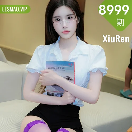 XiuRen 秀人 No.8999 Erikaki 紫色丝袜性感写真111