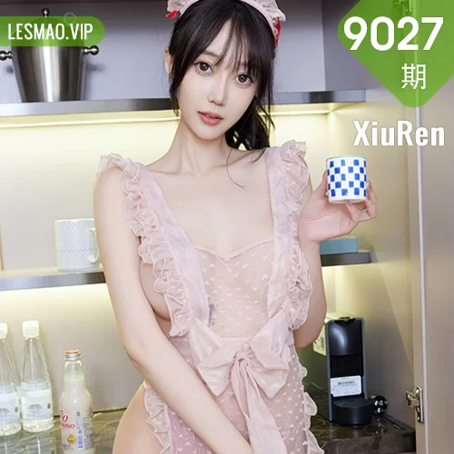 XiuRen 秀人 No.9027 玥儿玥er 粉色女仆装扮性感写真22