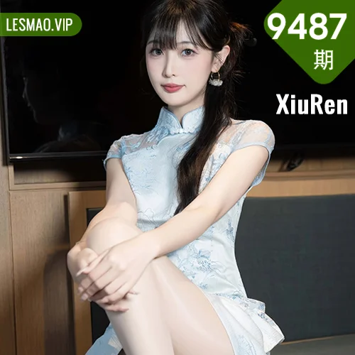 XiuRen 秀人 No.9487 林星阑 高跟白色内衣丁字裤