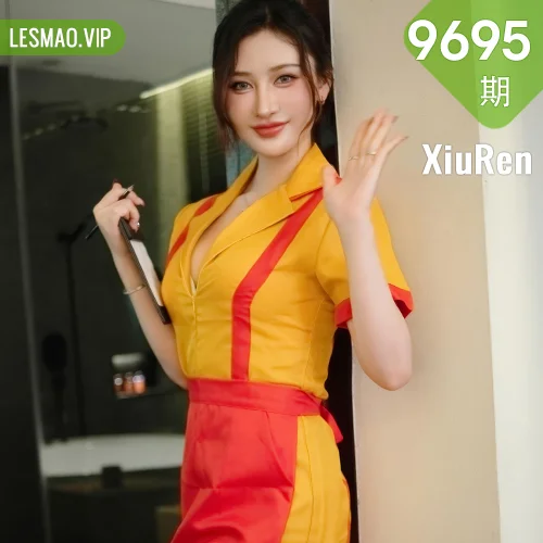 XiuRen 秀人 No.9695 蕾蕾醒了没 cos制服破产姐妹