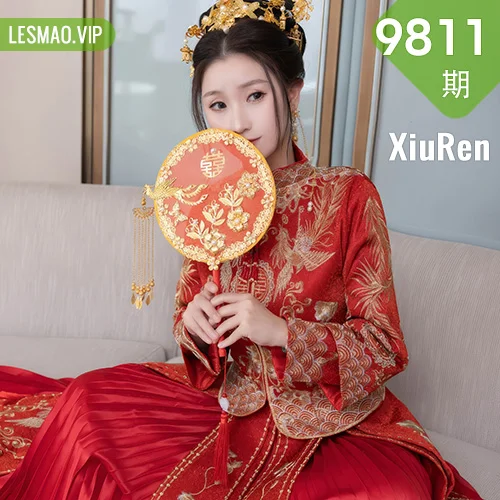 XiuRen 秀人 No.9811 杏子Yada 新春旗袍制服