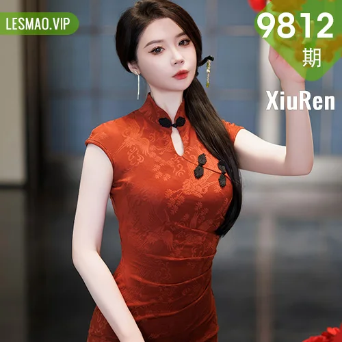 XiuRen 秀人 No.9812 梦心玥红色内衣私房