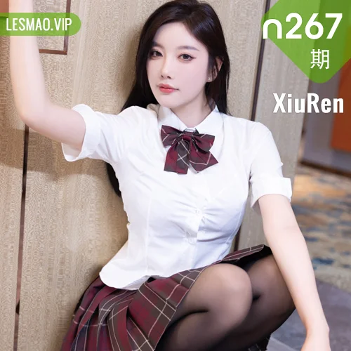 XiuRen 秀人 No.N267 杨晨晨格子JK短裙制服