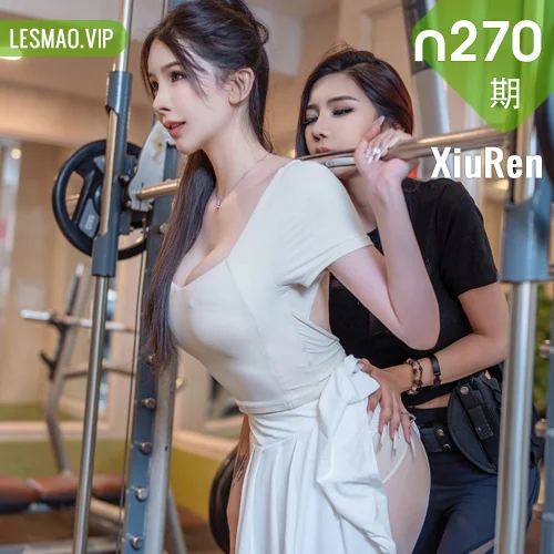 XiuRen 秀人 No.N270 李丽莎健身美女白色短裙