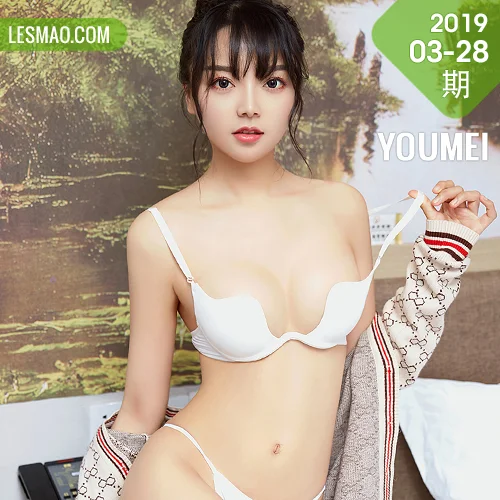 YOUMEI 尤美  2020-07-04  酥胸美眉 喵星人