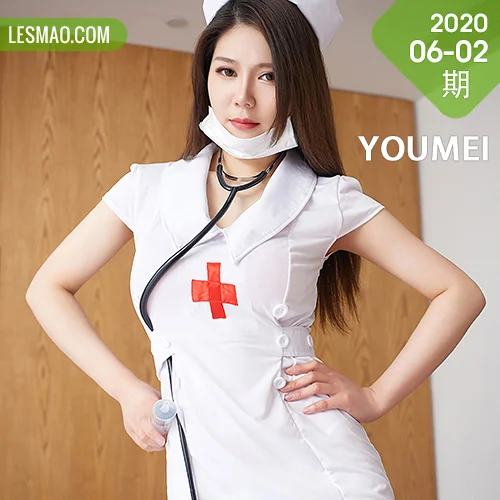 YOUMEI 尤美  护士制服 苏小曼 朦胧美女