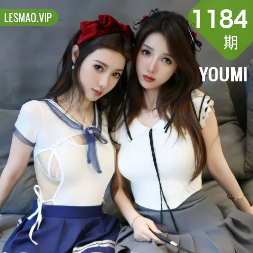 YOUMI 尤蜜荟 Vol.1184 Twins夭夭和Twins桃桃 双人写真合体写真
