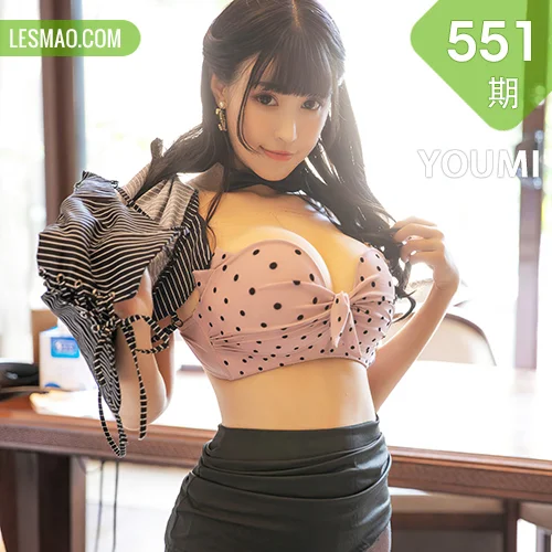 YOUMI 尤蜜荟 Vol.551 童颜巨乳 朱可儿 魅惑黑丝