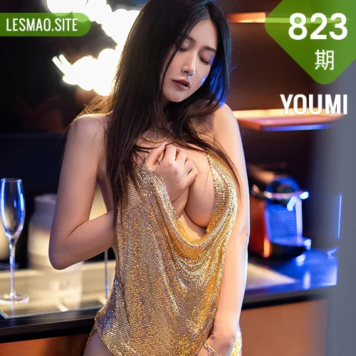 YOUMI 尤蜜荟 Vol.823 闪亮吊带裙 laura阿姣 第二套写真1